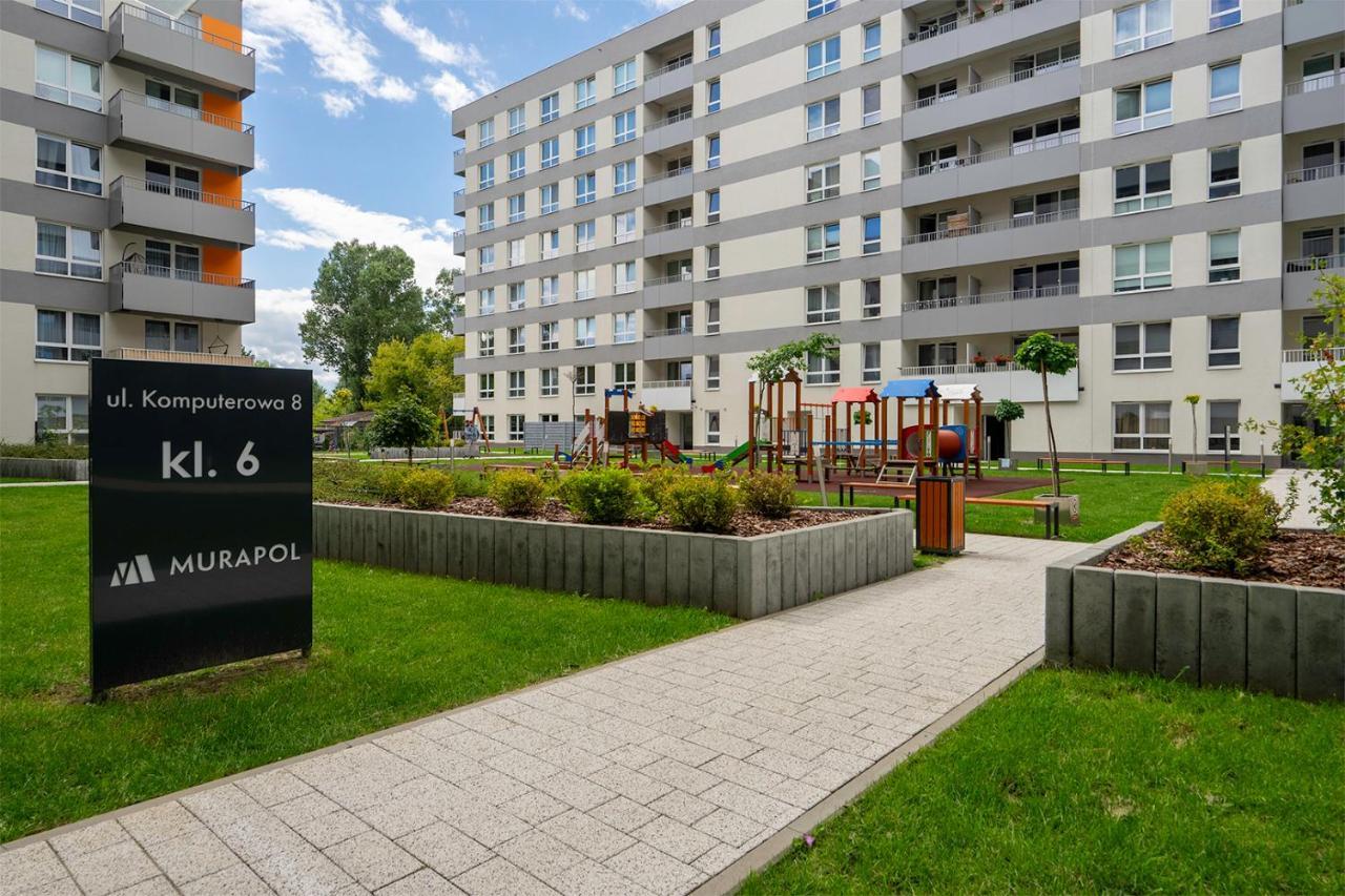 Lotnisko Chopina Modern Apartment วอร์ซอ ภายนอก รูปภาพ